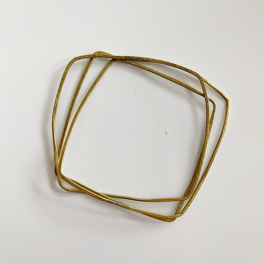 Square Interlocking Bangle